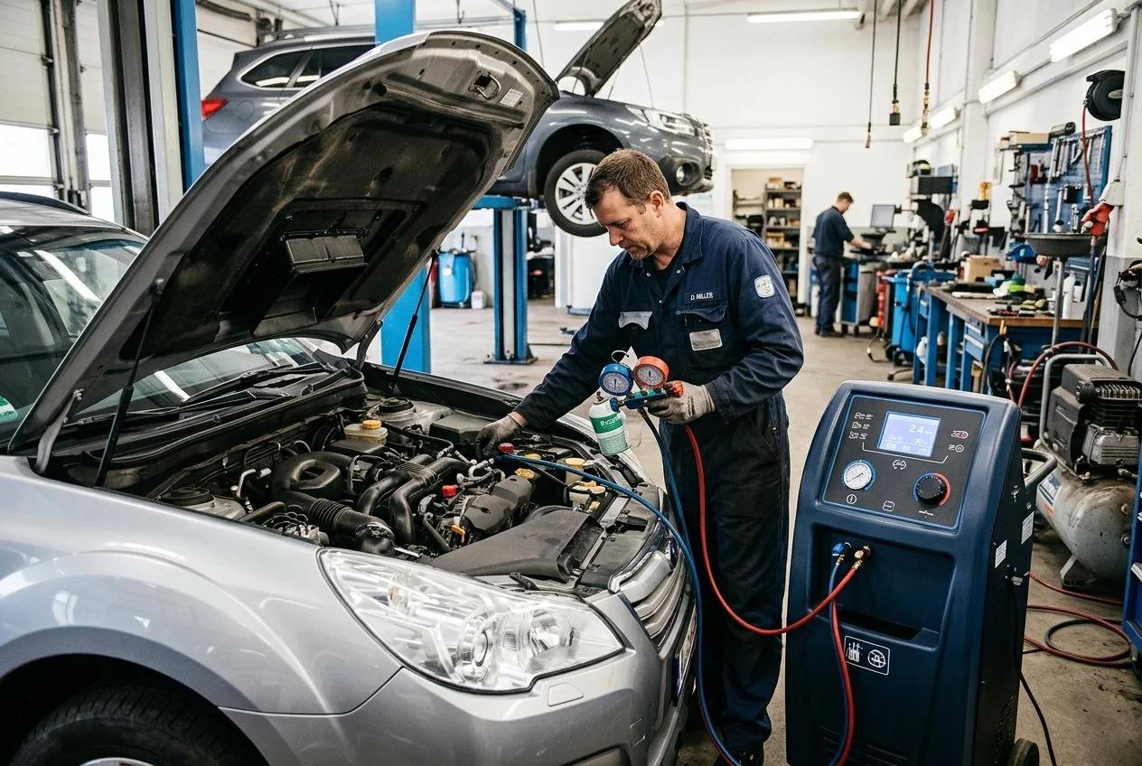 QuantumArc : Recarga y mantenimiento del aire acondicionado del automóvil